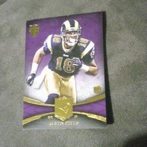 Austin Pettis rookie card 45/75 RARE FOOTBALL CARD !!! Rams
